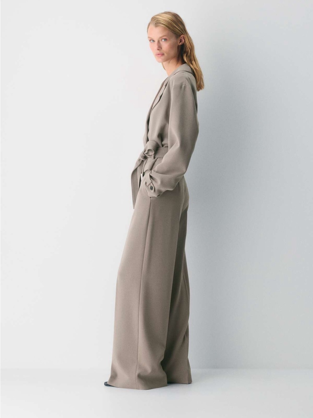Babaton Leeway pant ssway crepe 6 Turner Taupe read